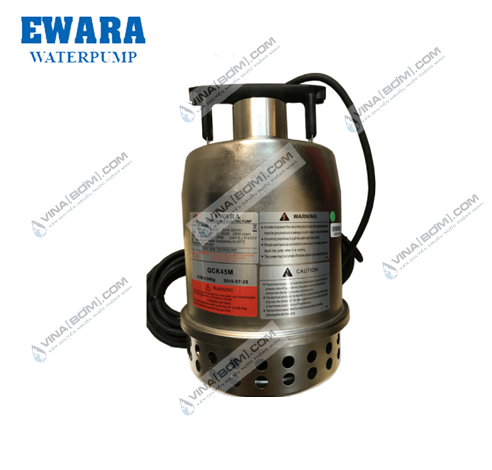 Máy bơm nước thải Ewara QCK 200MA (1.5w) có phao 3