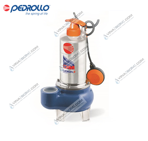 Máy bơm chìm nước thải Pedrollo MCm 10/50-I (0.75 kw) 4