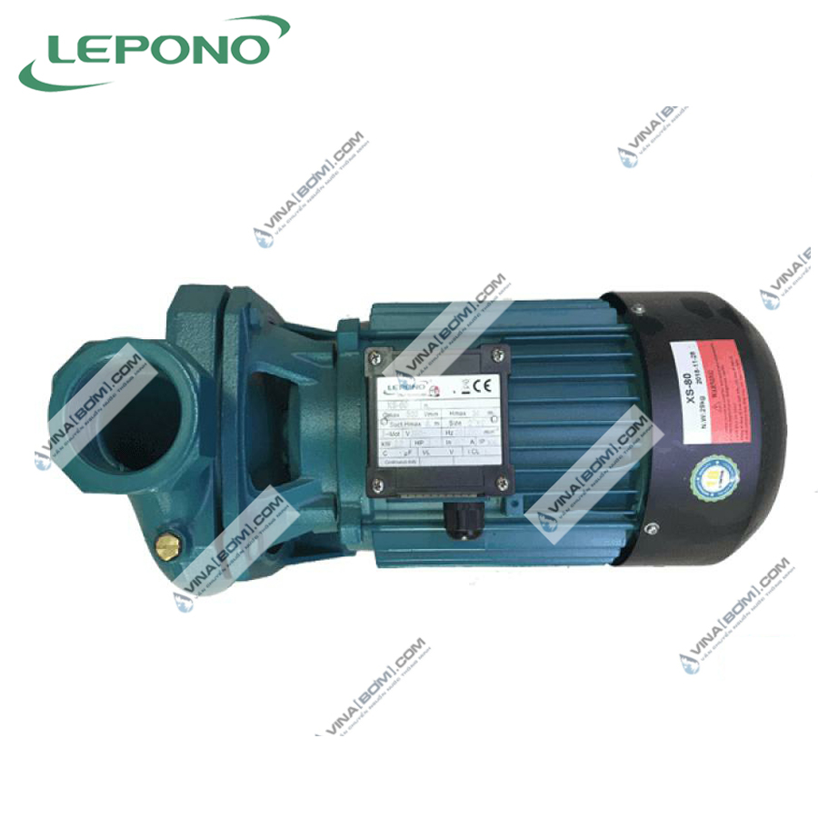 Máy bơm nước ly tâm lưu lượng Lepono XS 80 (2.2 kw - 3 hp) 4