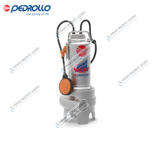 Máy bơm chìm nước thải Pedrollo VX 10/50-ST (0.75 kw) 2